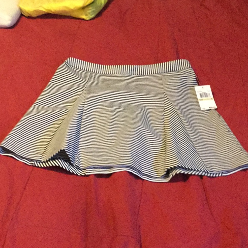 NWT Designer striped skirt